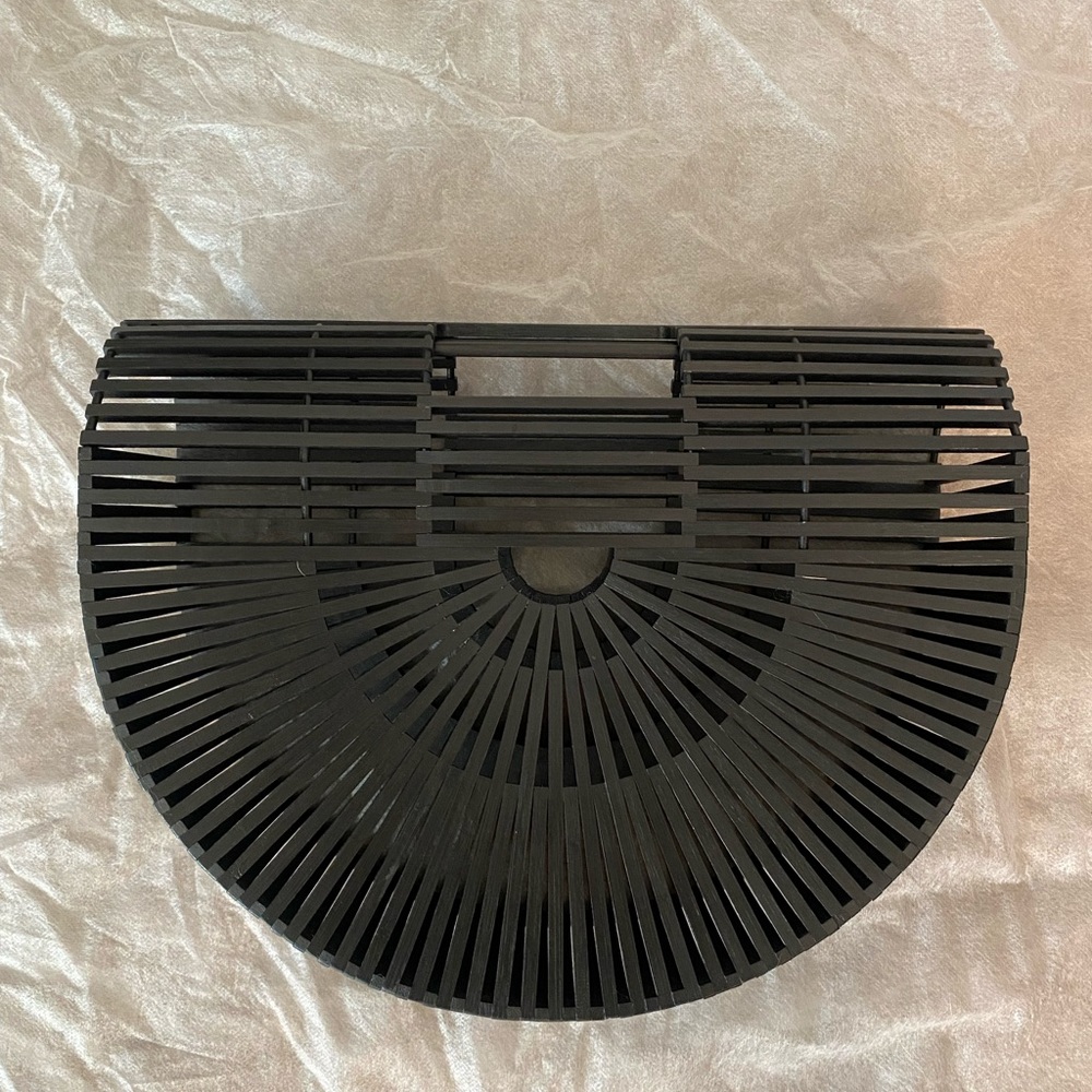 Cute black chopstick bag, like brand new.